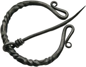 PA4403.jpg Rite Edge Twisted Cloak Pin - Black Steel