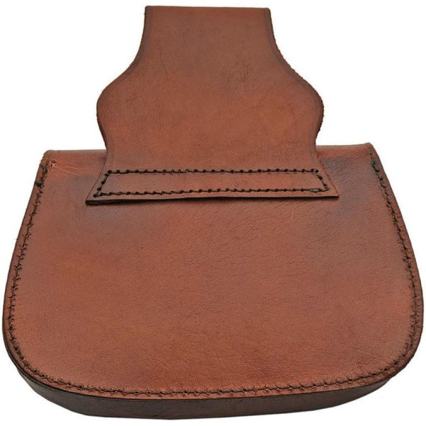 Rite Edge Medieval Belt Bag Brown - Leather