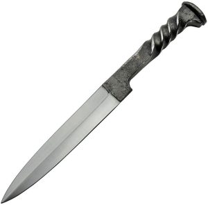 PA4415.jpg Rite Edge Railroad Spike Fixed Blade - Carbon Steel
