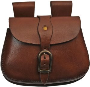 Pakistan Medieval Saddle Bag Brown Leather