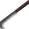 Rite Edge Bill Hook Machete - 9 inch Carbon Steel Blade