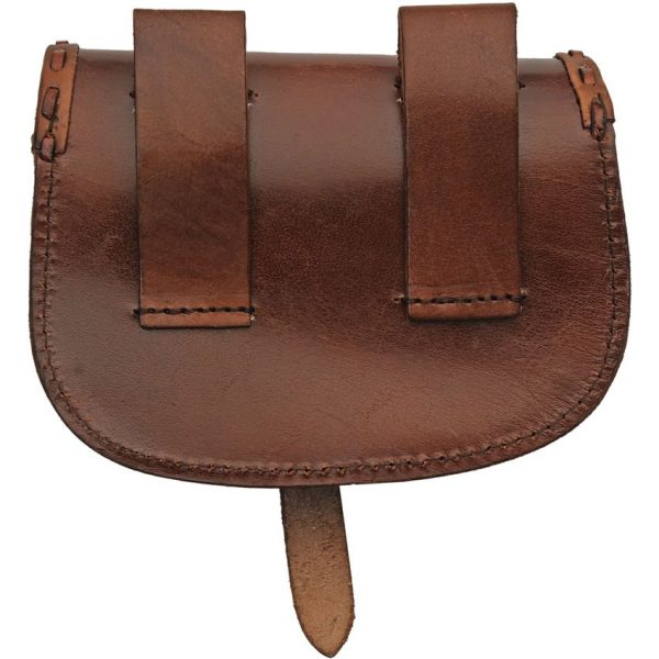Pakistan Medieval Belt Bag Stitched - Top Grain Leather