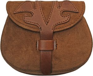 Pakistan Medieval Belt Bag Suede - Top Grain Leather