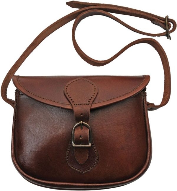 Pakistan Medieval Shoulder Bag - Black/Brown Top Grain