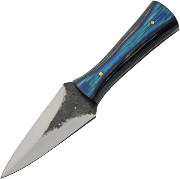 Pakistan Arrowhead Fixed Blade - Black Blue Wood