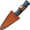 Pakistan Arrowhead Fixed Blade - Black Blue Wood