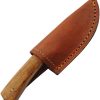 Pakistan Pitchwood Skinner - Brown Wood Full Tang