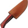 Pakistan Torch Skinner - Black Red Wood Handle