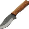Pakistan Wide Blade Skinner - Brown Wood Handle