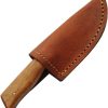 Pakistan Wide Blade Skinner - Brown Wood Handle