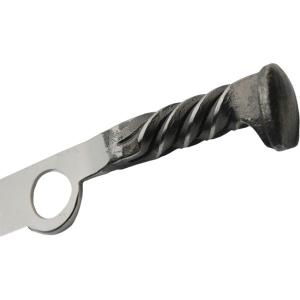 Pakistan Railroad Tanto - Twisted Carbon Steel Handle
