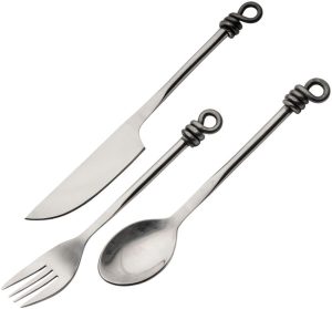 Pakistan Loop Utensil Set 3PC - High Carbon Stainless