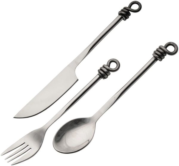 Pakistan Loop Utensil Set 3PC - High Carbon Stainless