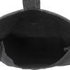 Pakistan Large Medieval Pouch - Black Suede Leather