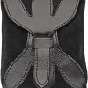 Pakistan Small Medieval Pouch Black Suede