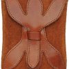 Pakistan Small Medieval Pouch Brown Suede