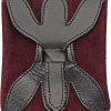 Pakistan Small Medieval Pouch Purple Suede