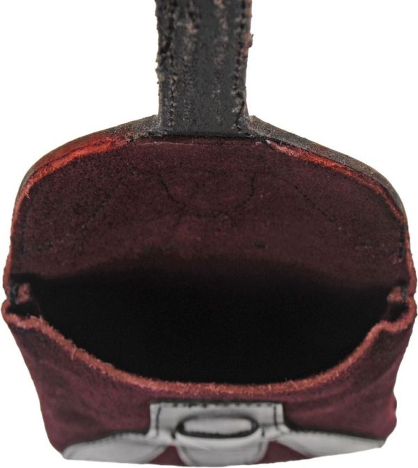 Pakistan Small Medieval Pouch Purple Suede