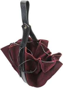 Pakistan Medieval Drawstring Bag Purple