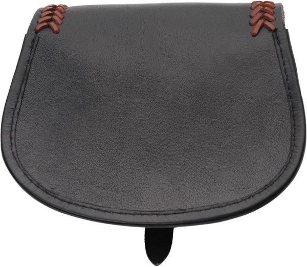 Pakistan Medieval Shoulder Bag Black Leather