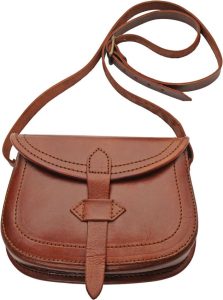 Pakistan Shoulder Bag Brown Full Leather