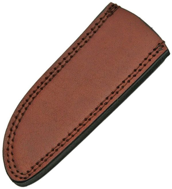 PA660709.jpg Sheaths Brown Leather Drop Point Hunting Sheath 8-9 inches