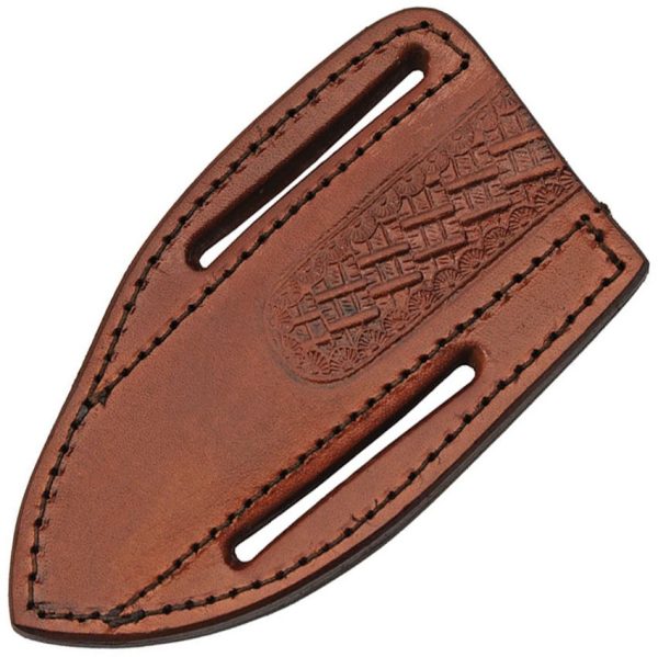 Sheaths Brown Leather Belt Sheath 5.5-6 inches
