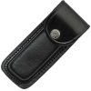 PA6609BK.jpg Sheaths Black Leather Folding Knife Sheath 5 inches