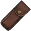 Sheaths Brown Leather Folding Knife Sheath 5 inches