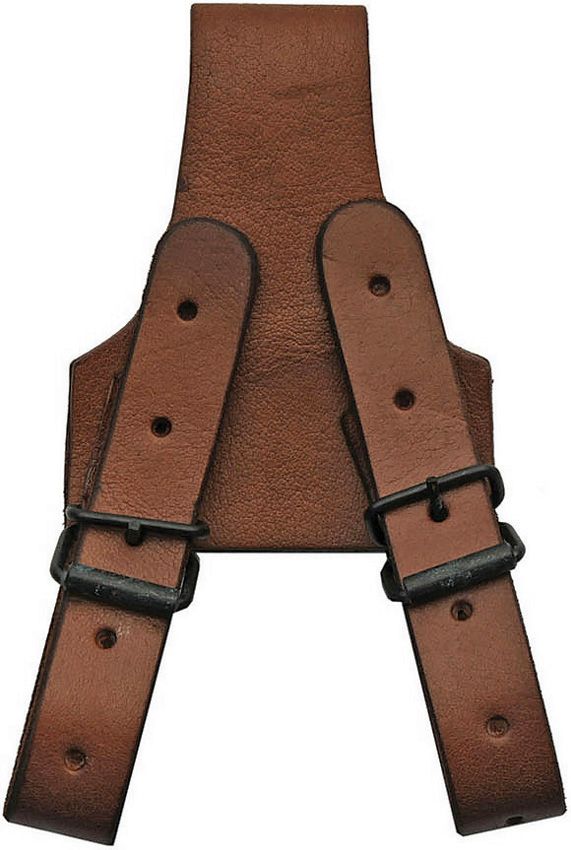 Sheaths Brown Leather Frog Sheath 5 inches Adjustable