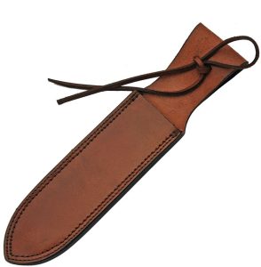 Sheaths Brown Leather Fixed Blade Sheath 8 inches