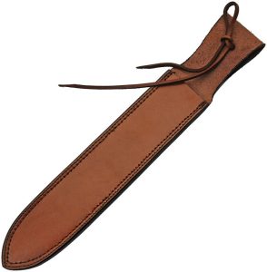Sheaths Fixed Blade Sheath - Brown Leather 12 inch