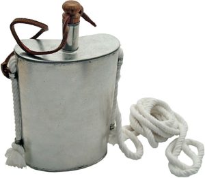 Pakistan Stainless Canteen - Wooden Stopper Large