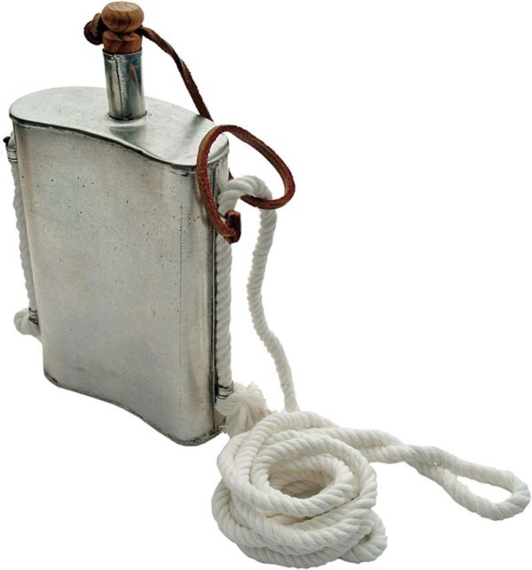 Pakistan Stainless Canteen - Wooden Stopper Large