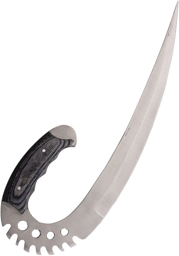 Pakistan Swing Blade 12in Knife - Black Synthetic