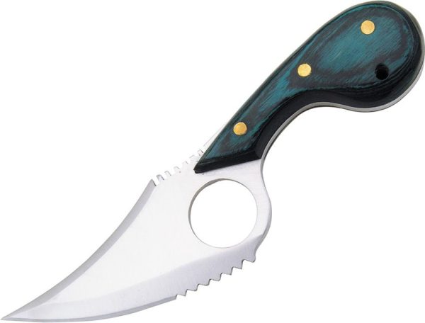 Pakistan Cat Skinner - Green Laminated Wood