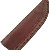 Pakistan Upsweep Patch Knife - Brown Burlwood