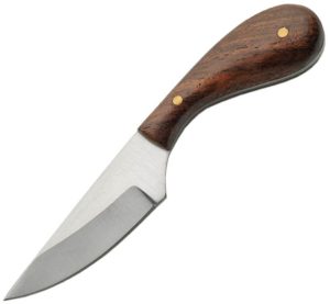 Pakistan Skinner Patch Knife - Brown Burlwood