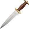 PA8009.jpg Rite Edge Dagger Fixed Blade - Brown Wood Handle