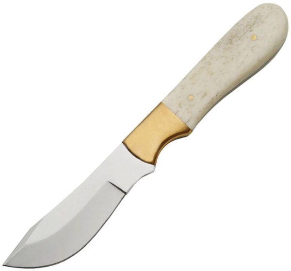 Rite Edge Skinner White Bone - Mirror Polish