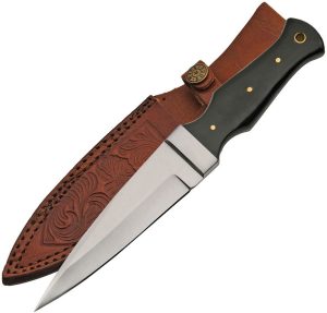 PA8021HN.jpg Rite Edge Boot Knife Horn - Satin Dagger Blade