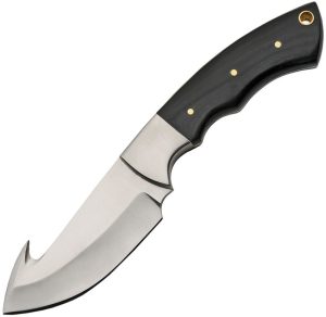PA8022HN.jpg Rite Edge Fixed Blade Guthook - Buffalo Horn Handle