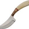 Rite Edge Curved Stag Skinner - Full Tang Blade