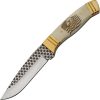 Rite Edge Eagle Fixed Blade - Bone Handle Etching