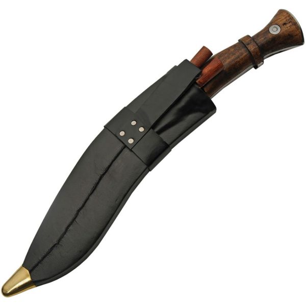 Pakistan Gurkha Service Kukri - Satin Stainless Olive Wood