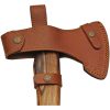 Pakistan Lucky Love Axe 16" Fixed Blade Ash Wood Handle Sheath
