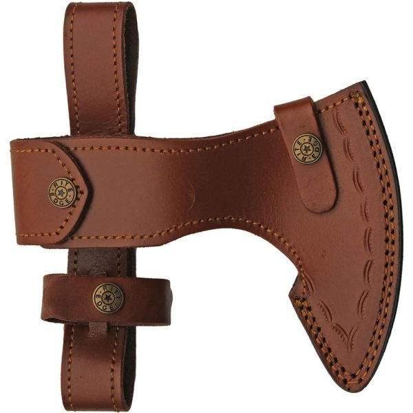 PA882453_add_01.jpg Pakistan Sailor Axe Fixed Blade Ash Wood Handle Leather Sheath