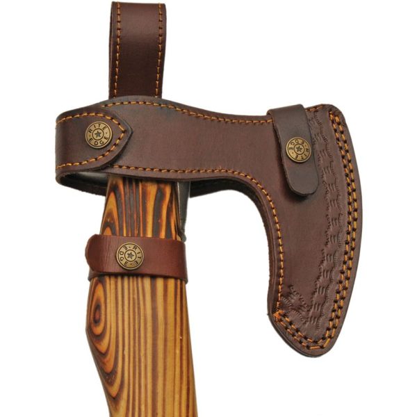 Pakistan Raven Feather Broadaxe Fixed Blade Stainless Steel Ash