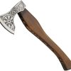 Pakistan Wolf Victory Axe 18" Fixed Blade Ash Wood Handle Sheath