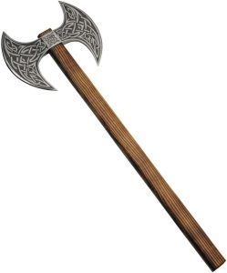 Pakistan Celtic Battle Axe 11" Stainless Head Ash Wood Handle